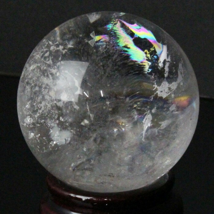 【一点物 56mm玉】天然 水晶玉｜ロッククリスタル Crystal Quartz 石英 クリスタル クォーツ 水晶 原石 透明 丸玉 Crystal ball 球体 地鎮祭 置物 占い 天然 お守り 水晶球｜メンズ レディース 人気 おすすめ 天然石 海外直輸入 天然