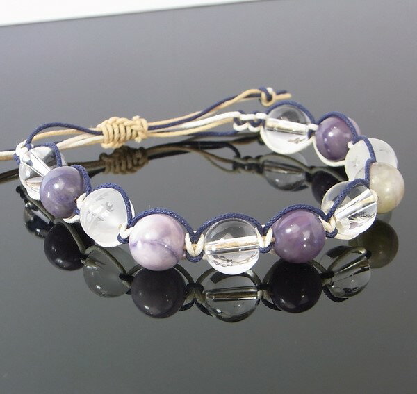 スギライト ブレスレット 天然石アクセサリー スギライト|スギライト 杉石 Sugilite スジライト スージーライト 【Bracelet 腕輪 ブレスレッド...