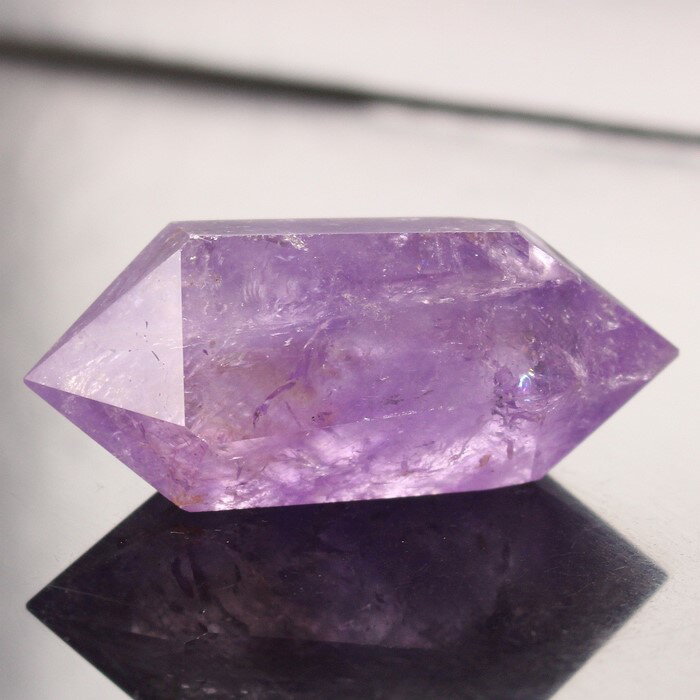 【厳選品質 一点物】アメジスト ポイント｜アメシスト Amethyst 紫水晶 アメジスト 原石 Point 柱 ポイント インテリア ダブルターミネイティッド クラスター 置物 石｜メンズ レディース パワーストーン 天然石 海外直輸入価格 アメジスト