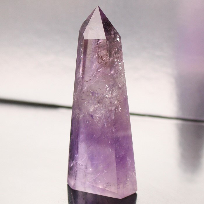 【厳選品質 一点物】アメジスト ポイント｜Amethyst アメシスト 紫水晶 アメジスト 原石 Point 柱 ポイント インテリア ダブルターミネイティッド クラスター 置物 石｜メンズ レディース パワーストーン 天然石 海外直輸入価格 アメジスト