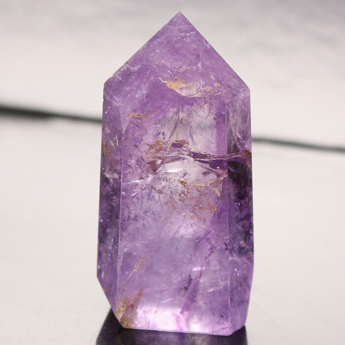 アメジスト ポイント|紫水晶 Amethyst アメシスト アメジスト 原石 インテリア クラスター Point 柱 ポイント 置物 石|メンズ レディース 天...