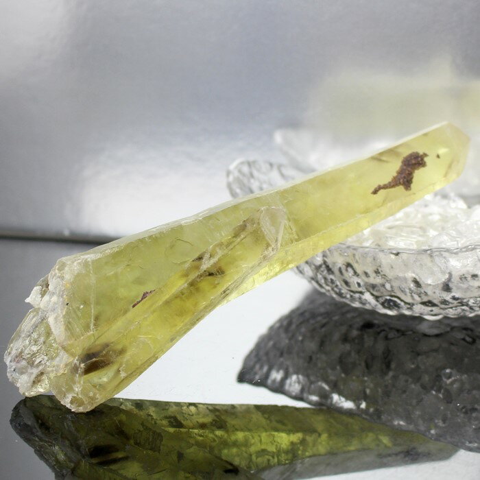 【レア 1点物】レモンクォーツ 原石 ポイント|Lemon Quartz シトリン レモンクオーツ レモン水晶 レモンクォーツ ポイント 原石 インテリア Po...