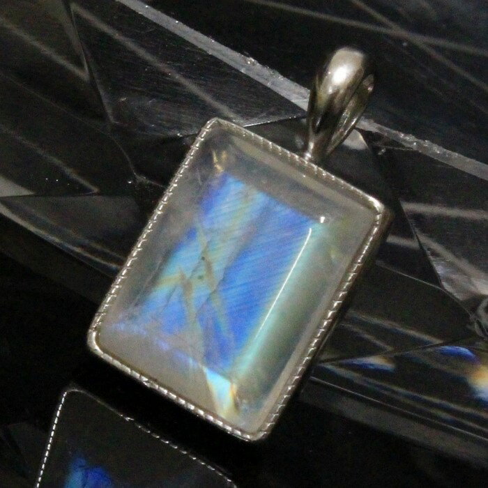 ムーンストーン ペンダント|ブルームーンストーン Moonstone 月長石 ムーンストーン ペンダントトップ ぺんだんと Necklace Pendant ネ...