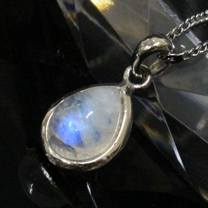 ムーンストーン ペンダント|Moonstone ブルームーンストーン 月長石 ムーンストーン ネックレス Pendant ペンダントヘッド Necklace|メ...