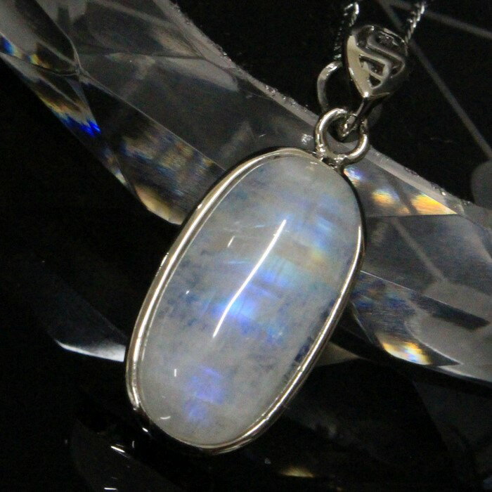 【レア 1点物】ムーンストーン ペンダント｜Moonstone ブルームーンストーン 月長石 ムーンストーン ネックレス ペンダントトップ Pendant ぺんだんと Necklace｜メンズ レディース 限定 一点物 パワーストーン ムーンストーン