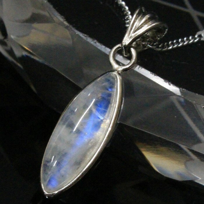 【限定 一点物】ムーンストーン ペンダント|ブルームーンストーン Moonstone 月長石 ムーンストーン ネックレス ペンダントヘッド Pendant Ne...