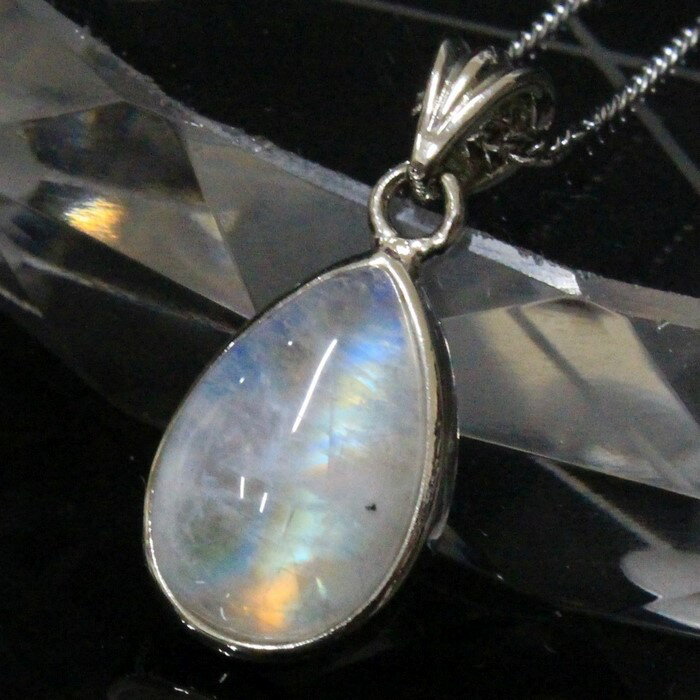 パワーストーン ペンダント ムーンストーン ペンダント｜Moonstone ブルームーンストーン 月長石 ムーンストーン ネックレス Pendant ペンダントヘッド Necklace｜天然石 ネックレス パワーストーン 限定 一点物 ムーンストーン