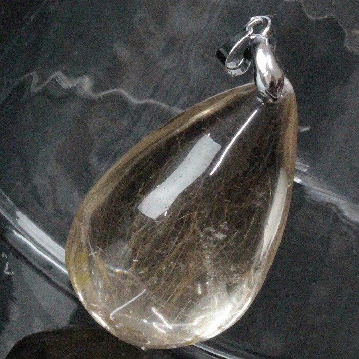 ルチルクォーツ ペンダント｜金針水晶 rutile quartz ルチルクオーツ ルチルクォーツ ネックレス ペンダントヘッド Pendant Necklace｜パワーストーン ネックレス 人気 おすすめ 天然石 海外直輸入価格 ルチルクォーツ