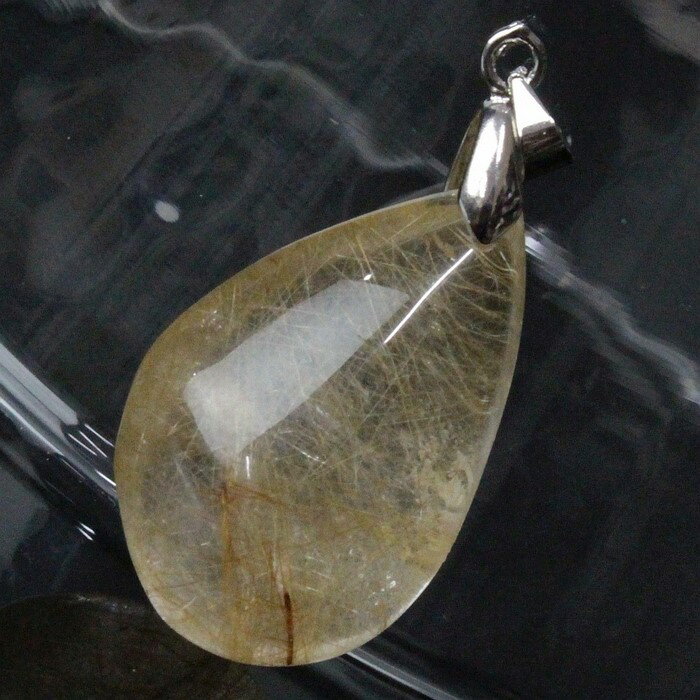 ルチルクォーツ ペンダント｜金針水晶 rutile quartz ルチルクオーツ ルチルクォーツ ネックレス Pendant ペンダントヘッド Necklace｜パワーストーン ネックレス 人気 おすすめ 天然石 海外直輸入価格 ルチルクォーツ