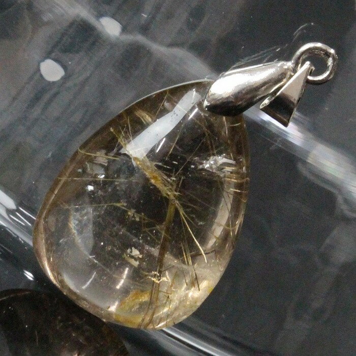 ルチルクォーツ ペンダント｜金針水晶 rutile quartz ルチルクオーツ ルチルクォーツ ネックレス ぺんだんと Necklace ペンダントトップ Pendant｜おすすめ パワーストーン ネックレス 天然石 人気 ルチルクォーツ