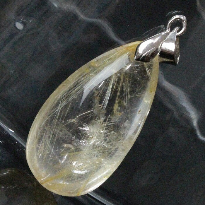 【厳選品質 一点物】ルチルクォーツ ペンダント｜ルチルクオーツ rutile quartz 金針水晶 ルチルクォーツ ネックレス Pendant ペンダントヘッド Necklace｜メンズ レディース 天然石 限定 一点物 ルチルクォーツ