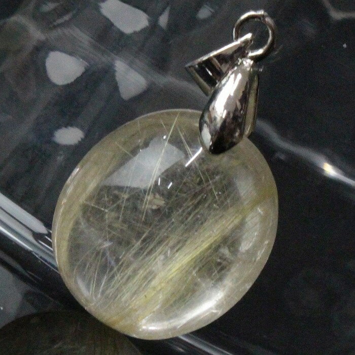 【限定 一点物】ルチルクォーツ ペンダント｜ルチルクオーツ rutile quartz 金針水晶 ルチルクォーツ ネックレス Pendant ペンダントヘッド Necklace｜メンズ レディース 人気 おすすめ 天然石 海外直輸入 ルチルクォーツ