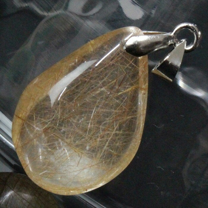 ルチルクォーツ ペンダント｜rutile quartz ルチルクオーツ 金針水晶 ルチルクォーツ ペンダントトップ ぺんだんと Necklace Pendant ネックレス｜メンズ レディース 天然石 限定 一点物 ルチルクォーツ