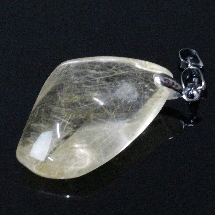 【厳選品質 一点物】ルチルクォーツ ペンダント|ルチルクオーツ rutile quartz 金針水晶 ルチルクォーツ ペンダントトップ Necklace Pen...