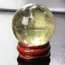 【38mm】シトリン 丸玉 Citrine 黄水晶 シトロン シトリン 原石 厄除け 厄払い 商売繁盛 成功 自信 お守り 球体 置物 台座 水晶玉 幸運 金運...