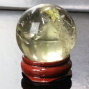 【35mm レア 1点物】シトリン 丸玉 黄水晶 Citrine シトロン シトリン 原石 お守り 球体 置物 台座 水晶玉 幸運 金運 財運 アップ 厄除け ...