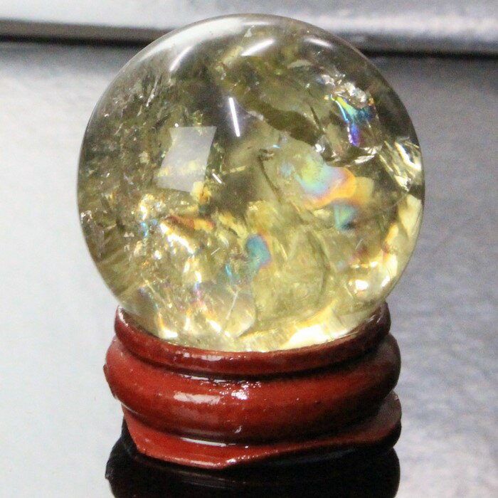 【35mm レア 1点物】シトリン 丸玉 黄水晶 Citrine シトロン シトリン 原石 お守り 球体 置物 水晶玉 幸運 金運 財運 アップ 厄除け 厄払い 商売繁盛 成功 自信 シトリン丸玉 メンズ レディース 一点物アイテム 天然石 シトリン