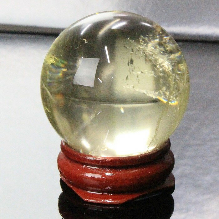 【37mm レア 1点物】シトリン 丸玉 Citrine 黄水晶 シトロン シトリン 原石 厄除け 厄払い 商売繁盛 成功 自信 お守り 球体 置物 台座 水晶...