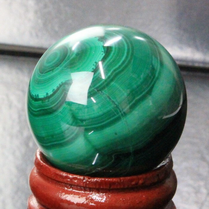 【32mm】マラカイト 丸玉 Malachite 孔雀石 マラカイト 原石 水晶玉 ball 球体 球 玉 置物 水晶球 丸玉 マラカイト丸玉 天然石 マラカイト パワーストーン 限定 一点物 マラカイト