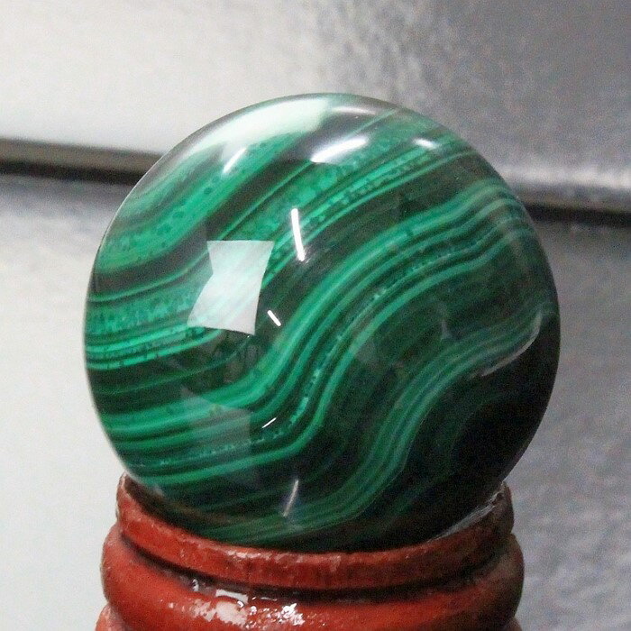 【33mm】マラカイト 丸玉 Malachite 孔雀石 マラカイト 原石 ball 玉 置物 台座 水晶玉 水晶球 丸玉 球体 球 マラカイト丸玉 天然石 マラカイト パワーストーン 限定 一点物 マラカイト