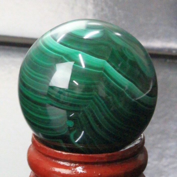 【33mm 限定 一点物】マラカイト 丸玉 Malachite 孔雀石 マラカイト 原石 水晶玉 ball 球体 球 玉 置物 台座 水晶球 丸玉 マラカイト丸玉 メンズ レディース 一点物アイテム 天然石 マラカイト