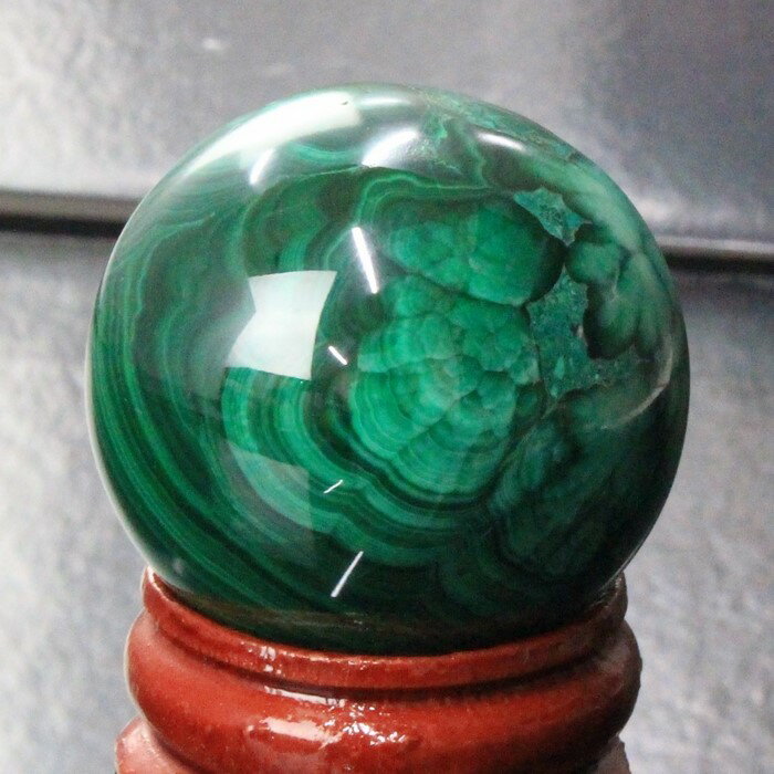 【33mm】マラカイト 丸玉 孔雀石 Malachite マラカイト 原石 ball 玉 置物 台座 水晶玉 水晶球 丸玉 球体 球 マラカイト丸玉 おすすめ パワーストーン 原石 天然石 人気 マラカイト