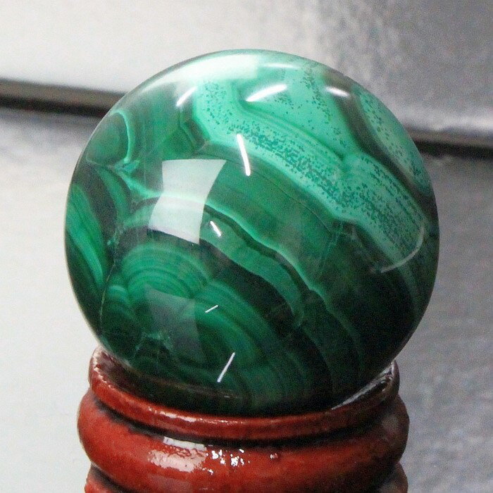 【33mm】マラカイト 丸玉 Malachite 孔雀石 マラカイト 原石 ball 玉 置物 台座 水晶玉 水晶球 丸玉 球体 球 マラカイト丸玉 パワーストーン マラカイト 人気 おすすめ 天然石 海外直輸入価格 マラカイト