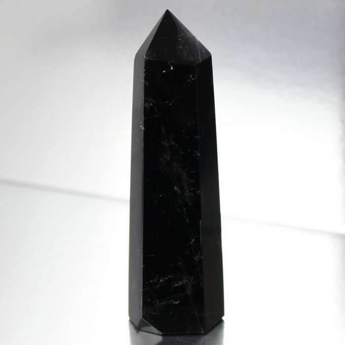 黒水晶 ポイント モリオン Morion 黒水晶 原石 ポイント 浄化 厄除け Point 柱 石 インテリア 置物 魔除け 邪気払い 破邪 クラスター 黒水晶...