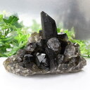 モリオン クラスター 黒水晶 Morion モリオン 原石 邪気払い 浄化 石 クラスター Cluster 魔除け インテリア 置物 モリオンクラスター パワー...