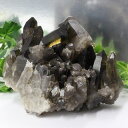 【一点物 現物】モリオン クラスター 黒水晶 Morion モリオン 原石 クラスター Cluster 魔除け インテリア 邪気払い 浄化 石 置物 モリオンク...