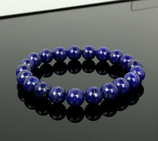 ラピスラズリ ブレスレット 天然石アクセサリー ラピスラズリ｜ラピスラズリ 瑠璃 青金石 Lapis Lazuli 【Bracelet 腕輪 ブレスレッド バングル Breath Rosary 】メンズ 数珠 レディース Bracelet パワーストーン 天然石 海外直輸入価格 Power Stone Natural ｜