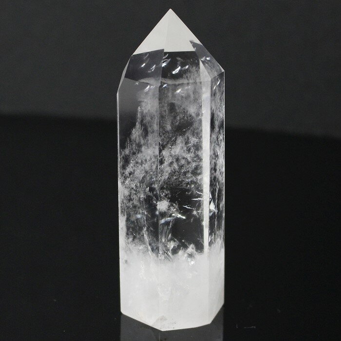 【一点物 現物】水晶 ポイント Crystal すいしょう ロッククリスタル 石英 水晶 原石 ポイント 石 Point 柱 浄化 インテリア 浄化用水晶 置物...