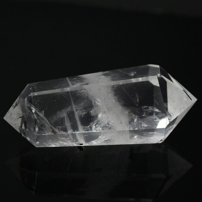 水晶 ダブルポイント ロッククリスタル Crystal Quartz クォーツ 水晶 原石 ポイント 石 Point 柱 浄化 ダブルポイント 浄化用水晶 置物...