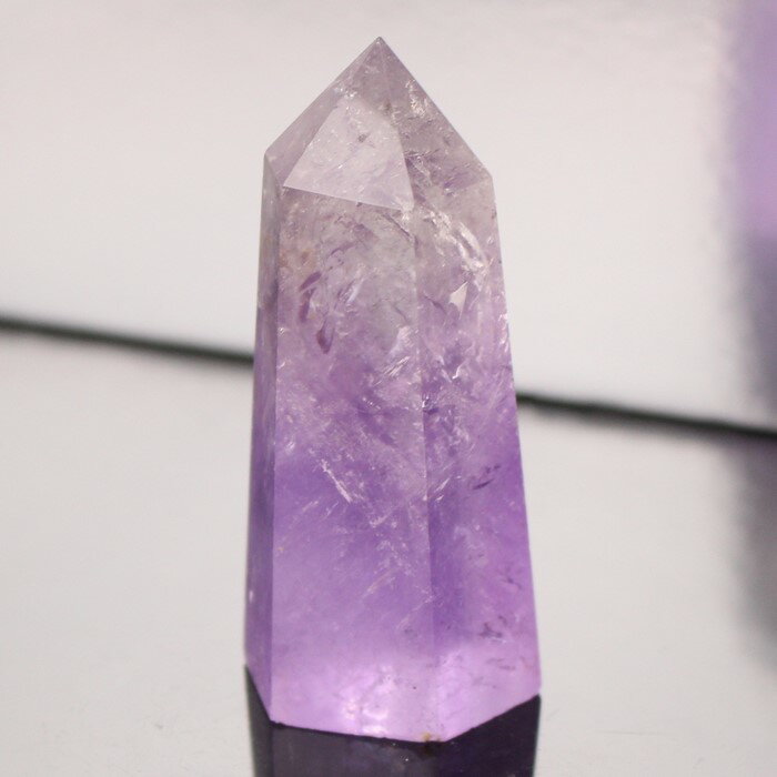 アメジスト ポイント アメシスト 紫水晶 Amethyst アメジスト 原石 鉱物 石 Point 柱 ポイント クラスター 浄化 アメジストポイント メンズ ...
