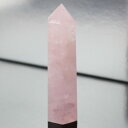 【レア 1点物】ローズクォーツ ポイント 紅水晶 ピンク Rose Quartz ローズクォーツ 原石 ポイント 鉱物 置物 Point 柱 インテリア 石 ロ...