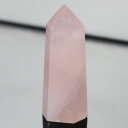ローズクォーツ ポイント 紅水晶 ピンク Rose Quartz ローズクォーツ 置物 原石 ポイント 浄化 石 Point 柱 インテリア ローズクォーツポイ...