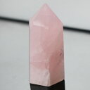 ローズクォーツ ポイント 紅水晶 ピンク Rose Quartz ローズクォーツ 原石 鉱物 柱 インテリア 置物 Point ポイント 石 ローズクォーツポイ...