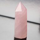 【一点物 現物】ローズクォーツ ポイント 紅水晶 ピンク Rose Quartz ローズクォーツ 原石 ポイント 石 Point 柱 インテリア 鉱物 置物 ロ...