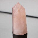 ローズクォーツ ポイント ピンク 紅水晶 Rose Quartz ローズクォーツ 原石 鉱物 柱 インテリア 置物 Point ポイント 石 ローズクォーツポイ...