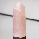 【レア 1点物】ローズクォーツ ポイント Rose Quartz 紅水晶 ピンク ローズクォーツ 原石 Point 柱 インテリア ポイント 石 鉱物 置物 ..