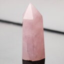 ローズクォーツ ポイント Rose Quartz 紅水晶 ピンク ローズクォーツ 原石 鉱物 柱 インテリア 置物 Point ポイント 石 ローズクォーツポイ...