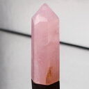 【レア 1点物】ローズクォーツ ポイント 紅水晶 ピンク Rose Quartz ローズクォーツ 原石 鉱物 柱 インテリア 置物 Point ポイント 石 ローズクォーツポイント メンズ レディース 一点物 パワーストーン ローズクォーツ