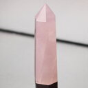ローズクォーツ ポイント 紅水晶 ピンク Rose Quartz ローズクォーツ 原石 ポイント 石 Point 柱 インテリア 鉱物 置物 ローズクォーツポイ...
