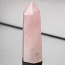 【レア 1点物】ローズクォーツ ポイント 紅水晶 ピンク Rose Quartz ローズクォーツ 原石 鉱物 柱 インテリア 置物 Point ポイント 石 ロ...