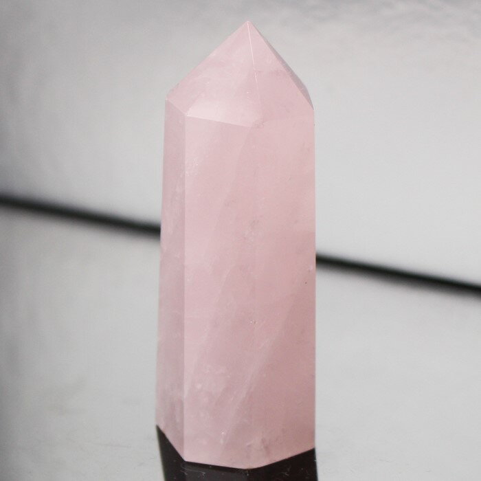 【限定 一点物】ローズクォーツ ポイント Rose Quartz 紅水晶 ピンク ローズクォーツ 原石 鉱物 柱 インテリア 置物 Point ポイント 石 ロ...