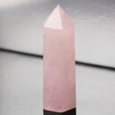 ローズクォーツ ポイント ピンク 紅水晶 Rose Quartz ローズクォーツ 原石 鉱物 柱 インテリア 置物 Point ポイント 石 ローズクォーツポイ...