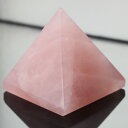 ローズクォーツ ピラミッド 紅水晶 ピンク Rose Quartz ローズクォーツ 原石 Pyramid インテリア 浄化 ピラミッド クラスター 石 置物 ロ...