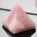 【厳選品質 一点物】ローズクォーツ ピラミッド 紅水晶 ピンク ローズクォーツ 置物 原石 Pyramid インテリア 浄化 ピラミッド クラスター 石 ローズ...
