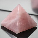 【厳選品質 一点物】ローズクォーツ ピラミッド Rose Quartz 紅水晶 ピンク ローズクォーツ 原石 Pyramid インテリア 浄化 ピラミッド クラ...
