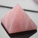 ローズクォーツ ピラミッド ピンク 紅水晶 Rose Quartz ローズクォーツ 原石 Pyramid インテリア 浄化 ピラミッド クラスター 石 置物 ロ...